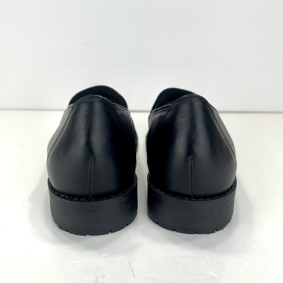 📌SOLD📌 NATURALIZER DUAL ACTION FOAM BLACK LEATHER LOAFERS🆕 - Picture 8 of 14
